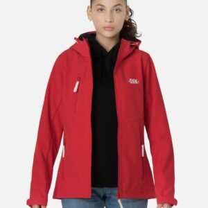 Dorko - Nora Softshell női kabát, piros