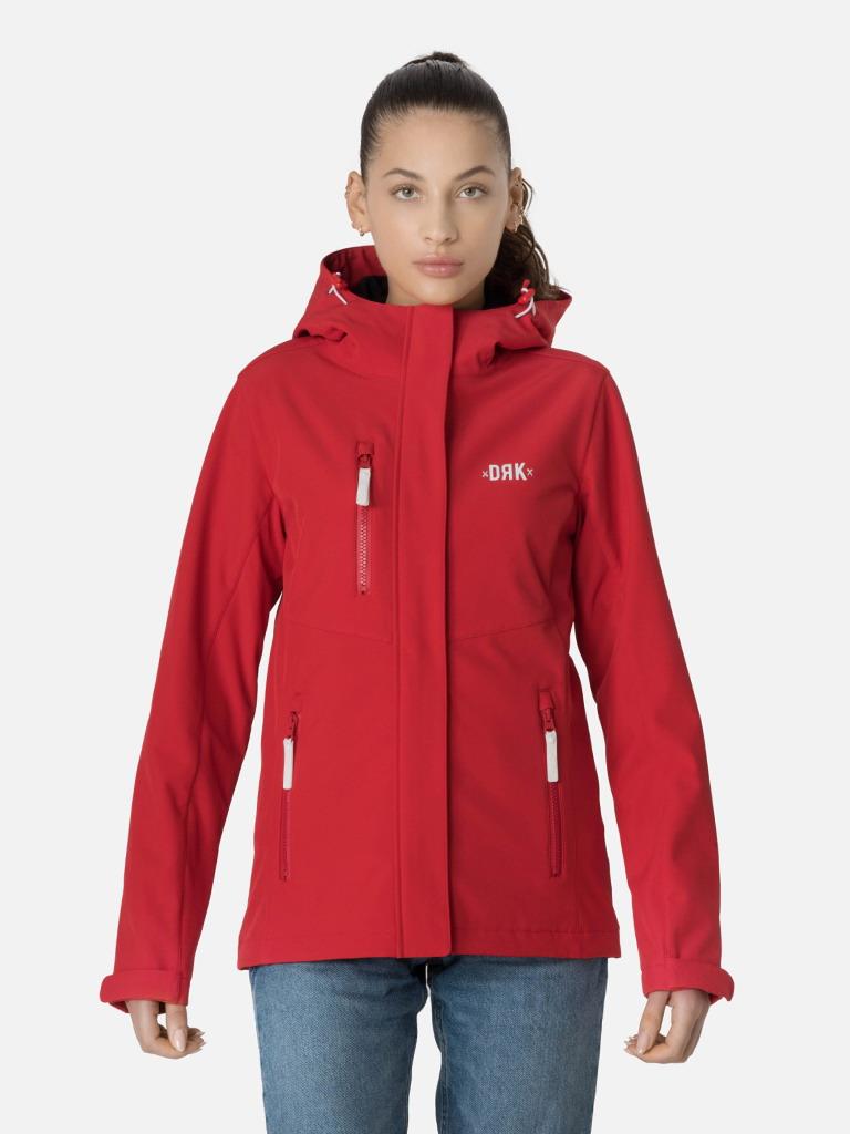 Dorko - Nora Softshell női kabát, piros - Image 2