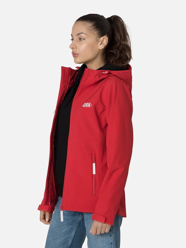 Dorko - Nora Softshell női kabát, piros - Image 4