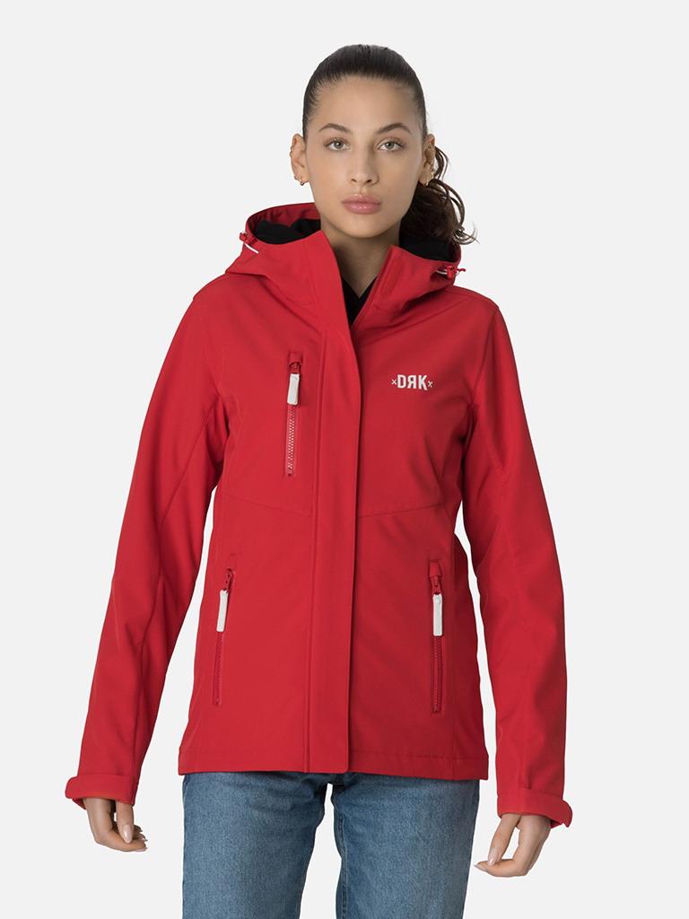 Dorko - Nora Softshell női kabát, piros - Image 5