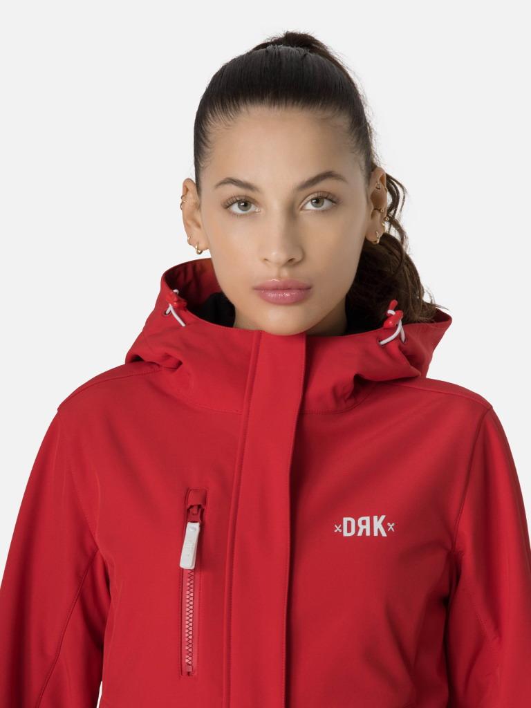Dorko - Nora Softshell női kabát, piros - Image 8
