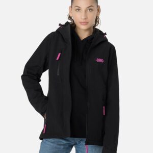 Dorko - Nora Softshell női kabát, fekete